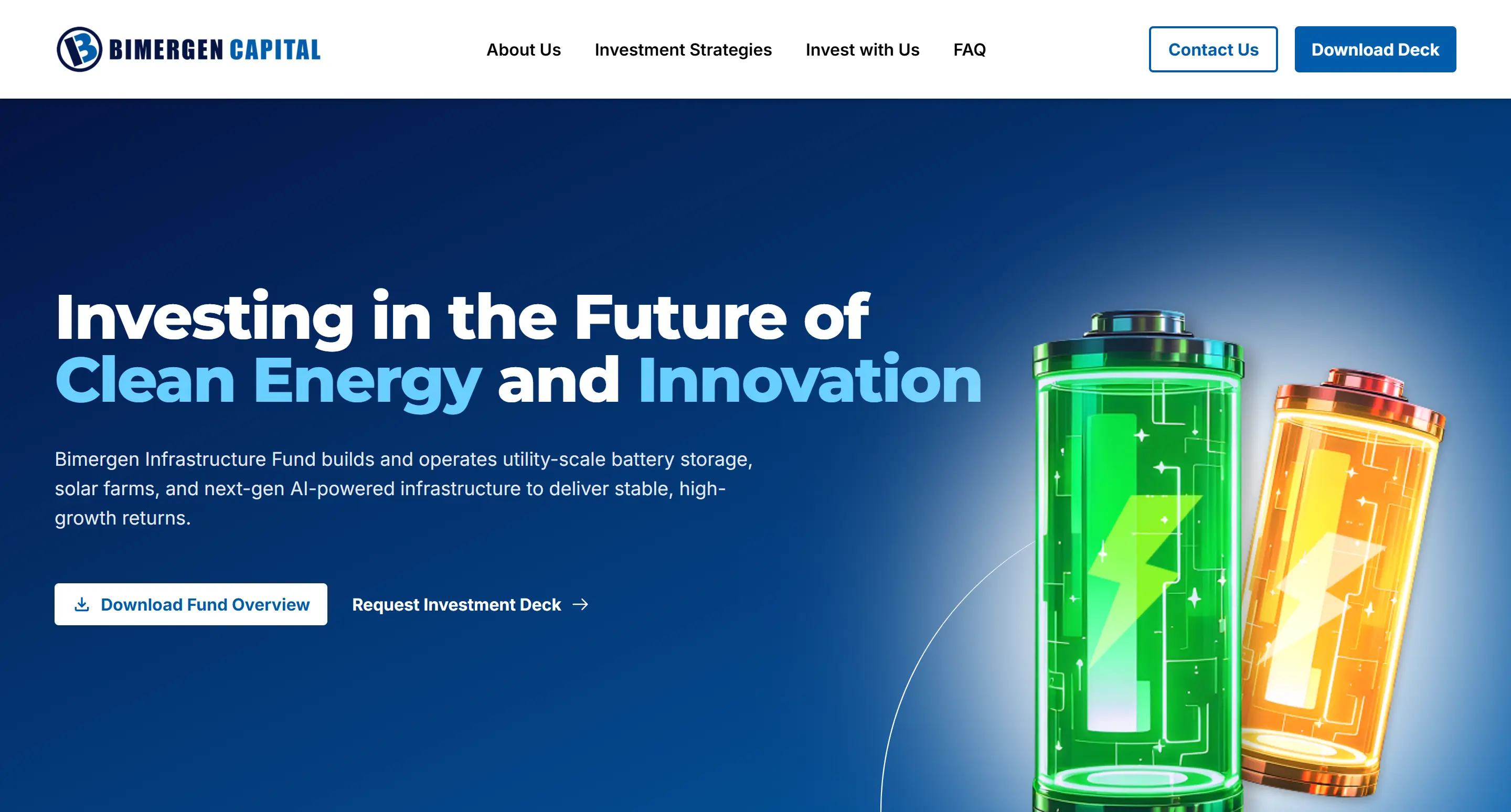 Bimergen Capital Website